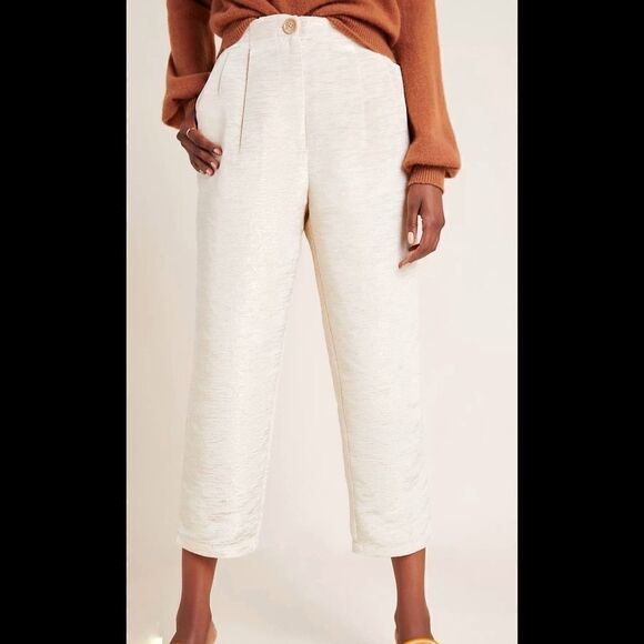 Corey Lynn Calter Shimmer Trousers - Picture 1 of 4